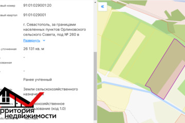 С/х использование, 260 сот.